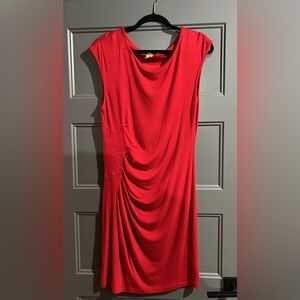 Catherine Malandrinò poppy red cotton jersey dress sz XL